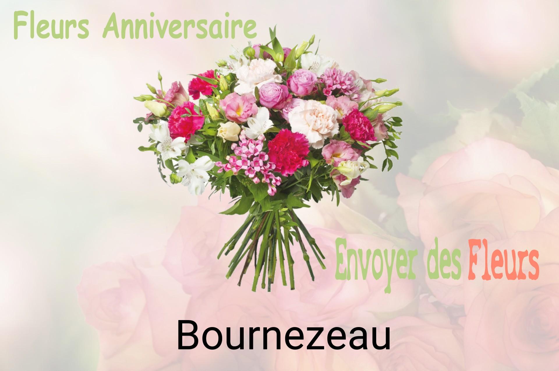 Bouquet de fleurs d’anniversaire livré à Bournezeau